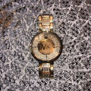 Faux Michael Kors X Swarovski Crystal Watch
